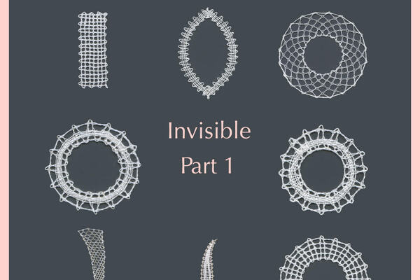 Beginning and ending invisibly in Bobbin Lace 1st part