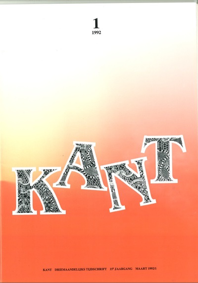 "KANT" année 1992 (4 numéros)