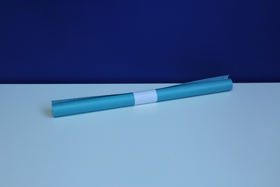 plastique bleue 1m