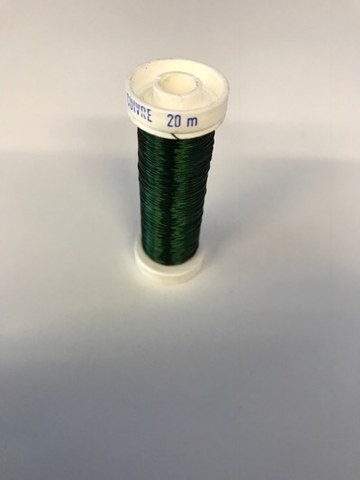 Metalldraht 0.20mm - 20M grün