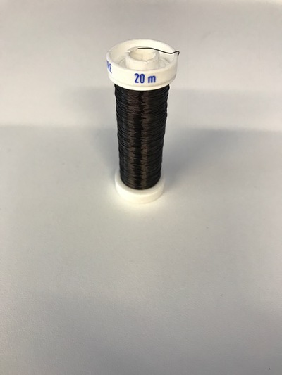 Metalthread 0.20mm - 20M black