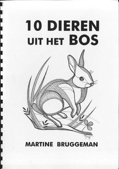 10 dieren uit het bos ("10 animals in the wood")- Martine Bruggeman