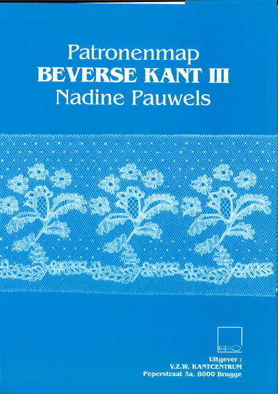 Patronenmap Beverse kant III (Mappe mit Muster Beveren Spitze) - Nadine Pauwels