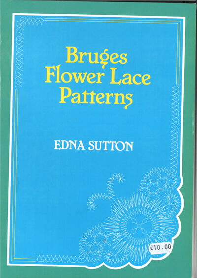 Bruges Flower lace Patterns - 2de hands boek